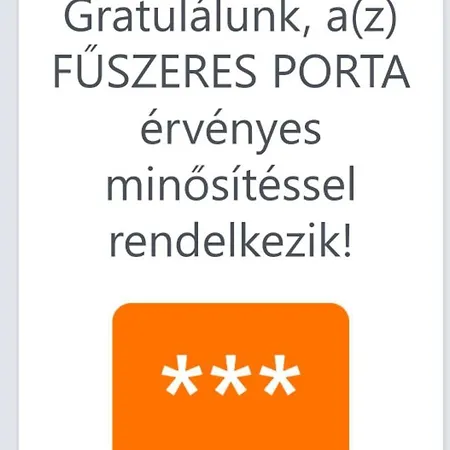 Fuszeres Porta *